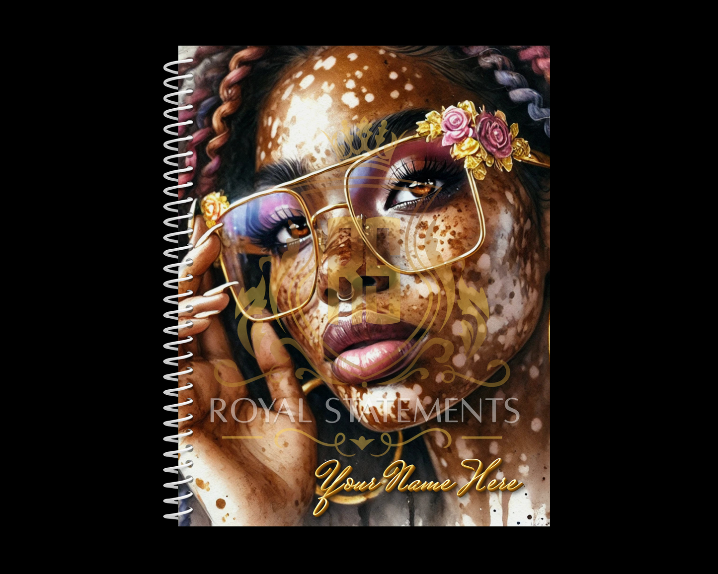 Vitiligo Visions Notebook Collection