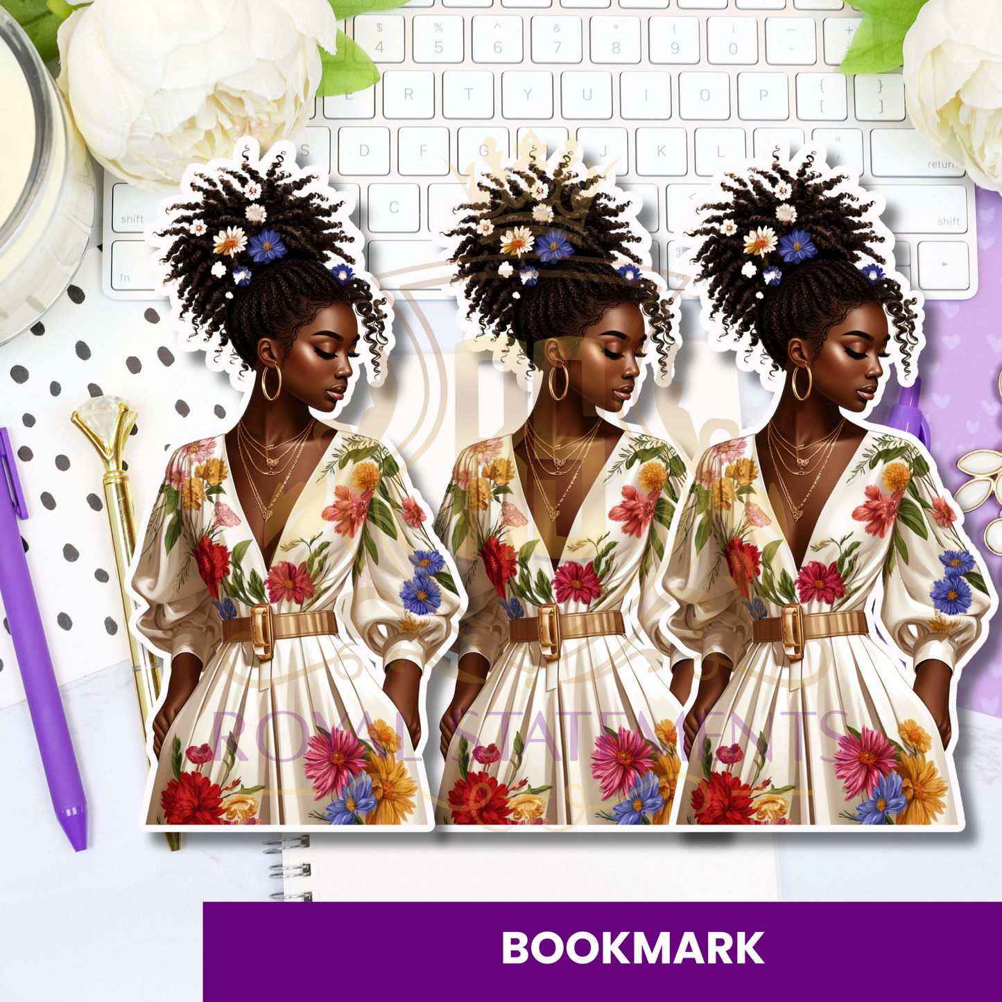 Floral Madness Bookmarks