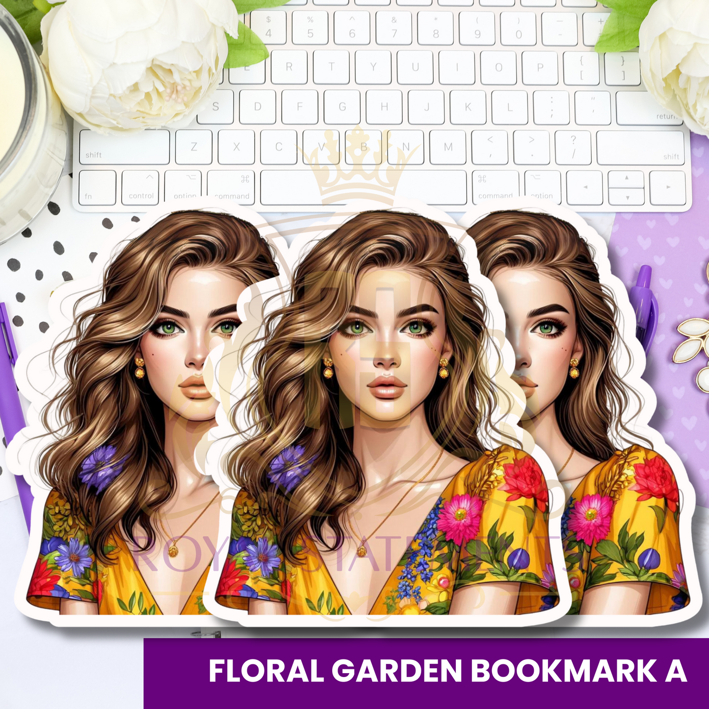 Floral Garden Bookmarks