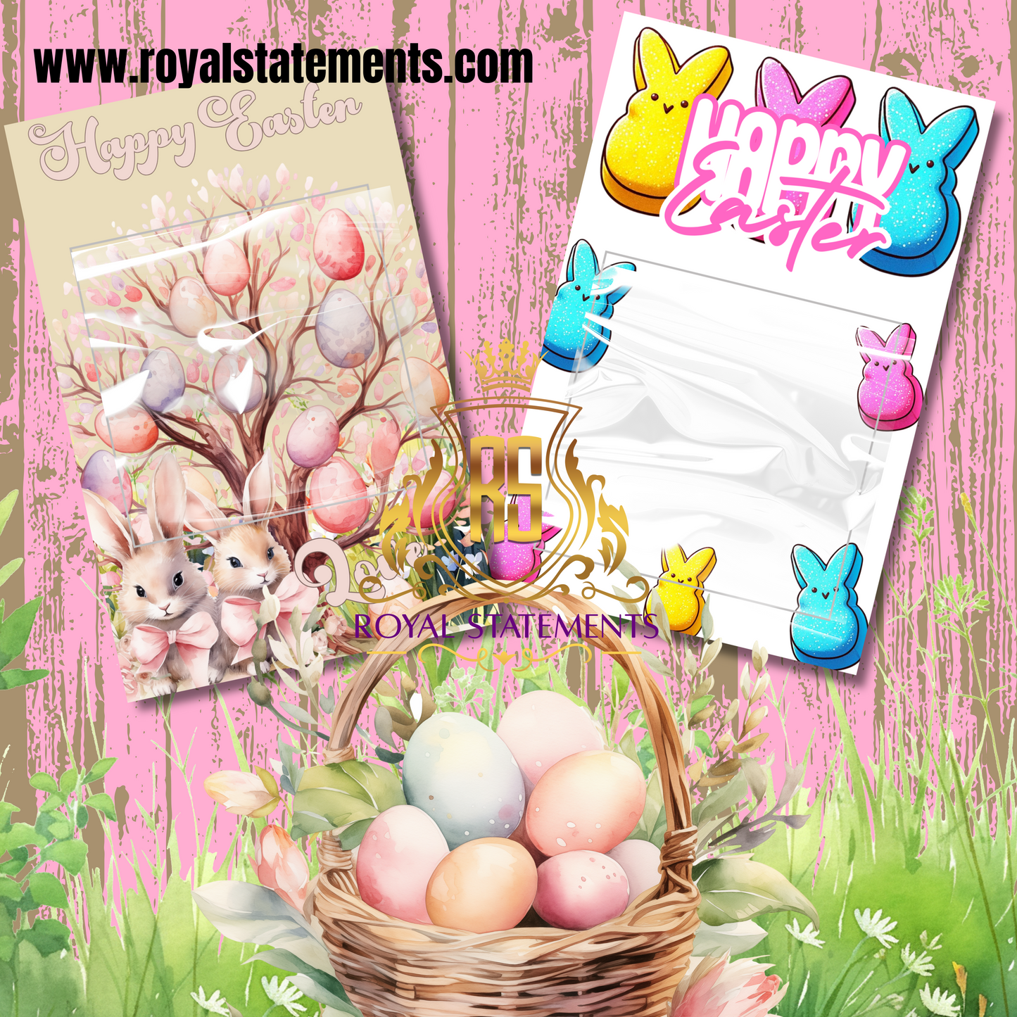 Jumbo Easter Card Template Bundle