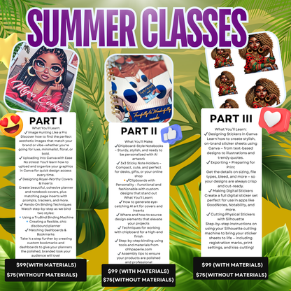 Planner Studio Summer Edition- Materials Included