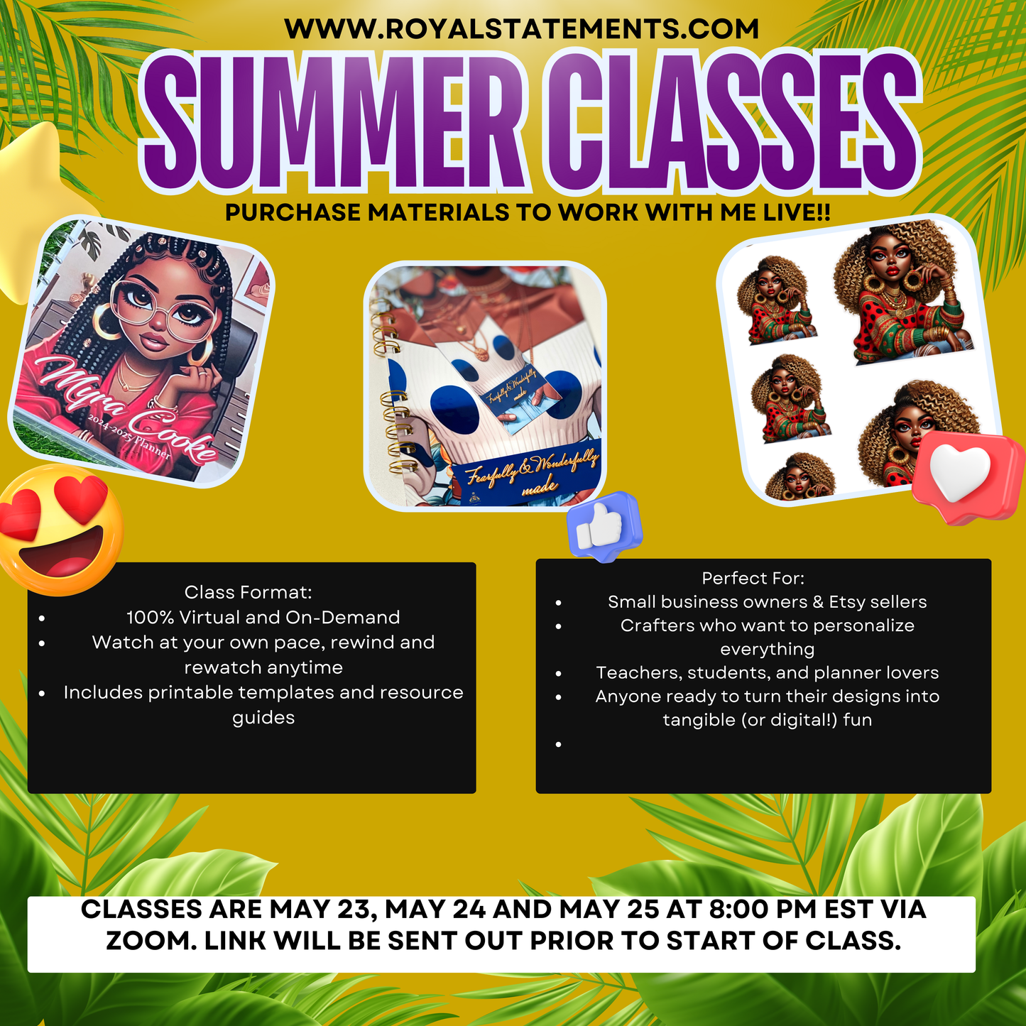 Planner Studio Summer Edition- No Materials Included Video Access
