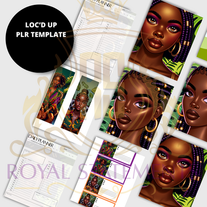 Loc'd Up PLR Canva Template