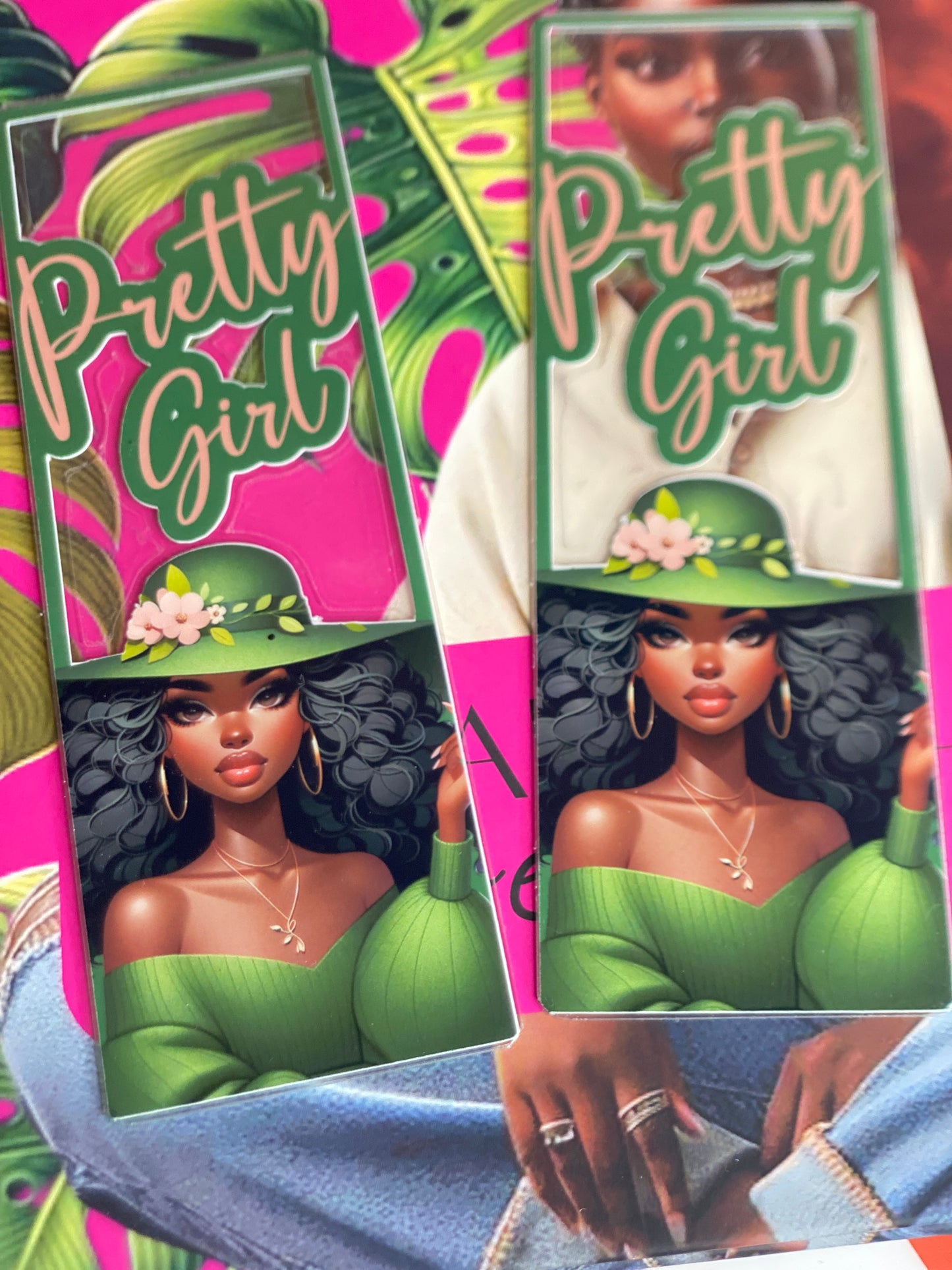 Pretty Girl Bookmark