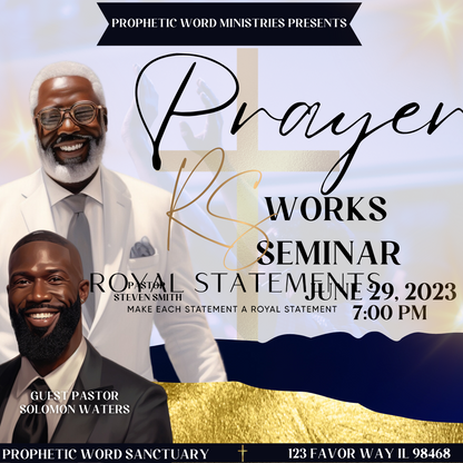 Custom Invitations & Flyers (printed and shipped)