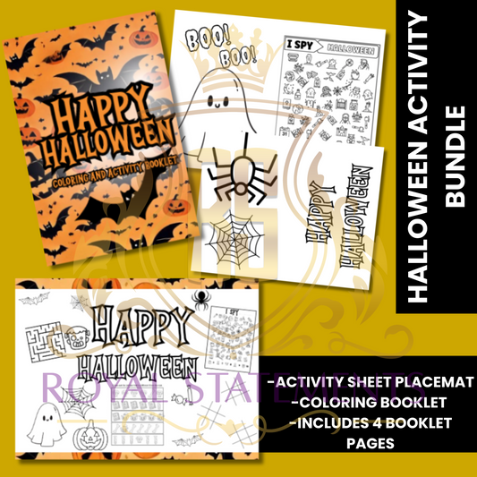 Halloween Fun Activity Bundle for Kids