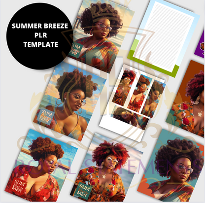 Summer Breeze PLR Journal Template