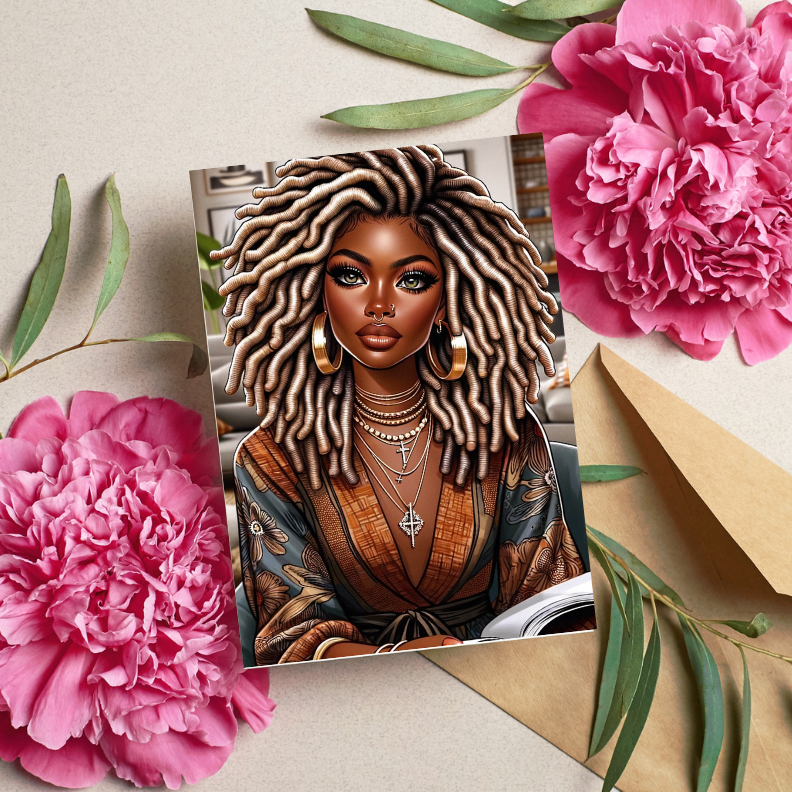 Loc'd Divas Greeting Card Collection