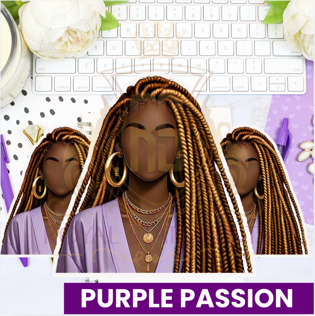 Purple Passion Bookmark