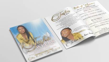 Custom Funeral Program